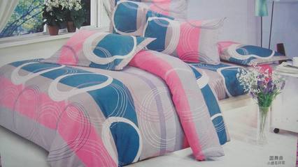 批發(fā)供應(yīng)小提花印花四件套 10套起批，海門諾居雅家紡實(shí)力呈現(xiàn)